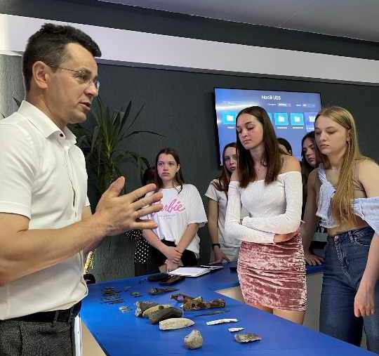 Архелогічна лекція доц. Володимира Кіцака